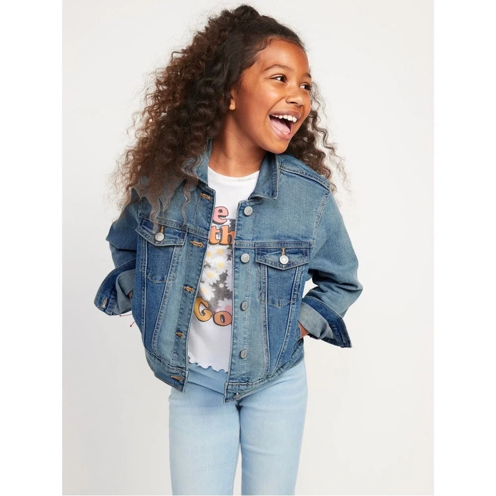 Old Navy Jean Trucker Jacket for Girls